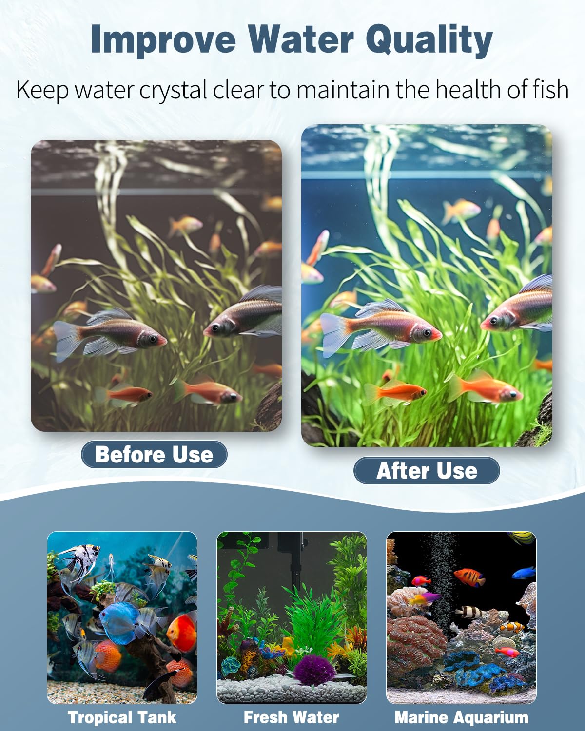 Pawfly espuma filtrante para proyecto casero de acuario.