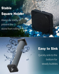 Pawfly difusor ofrece estabilidad en agua, se mantiene fijo.