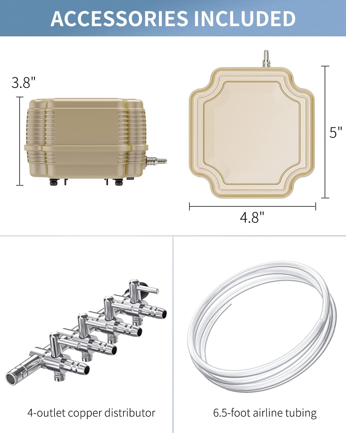 Pawfly kit accesorios DWC para sistemas hidropónicos