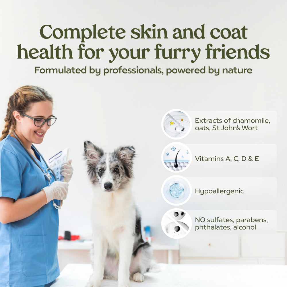 PAWFUME Aceites esenciales y nutrientes: cabello nutrido y brillo suave.