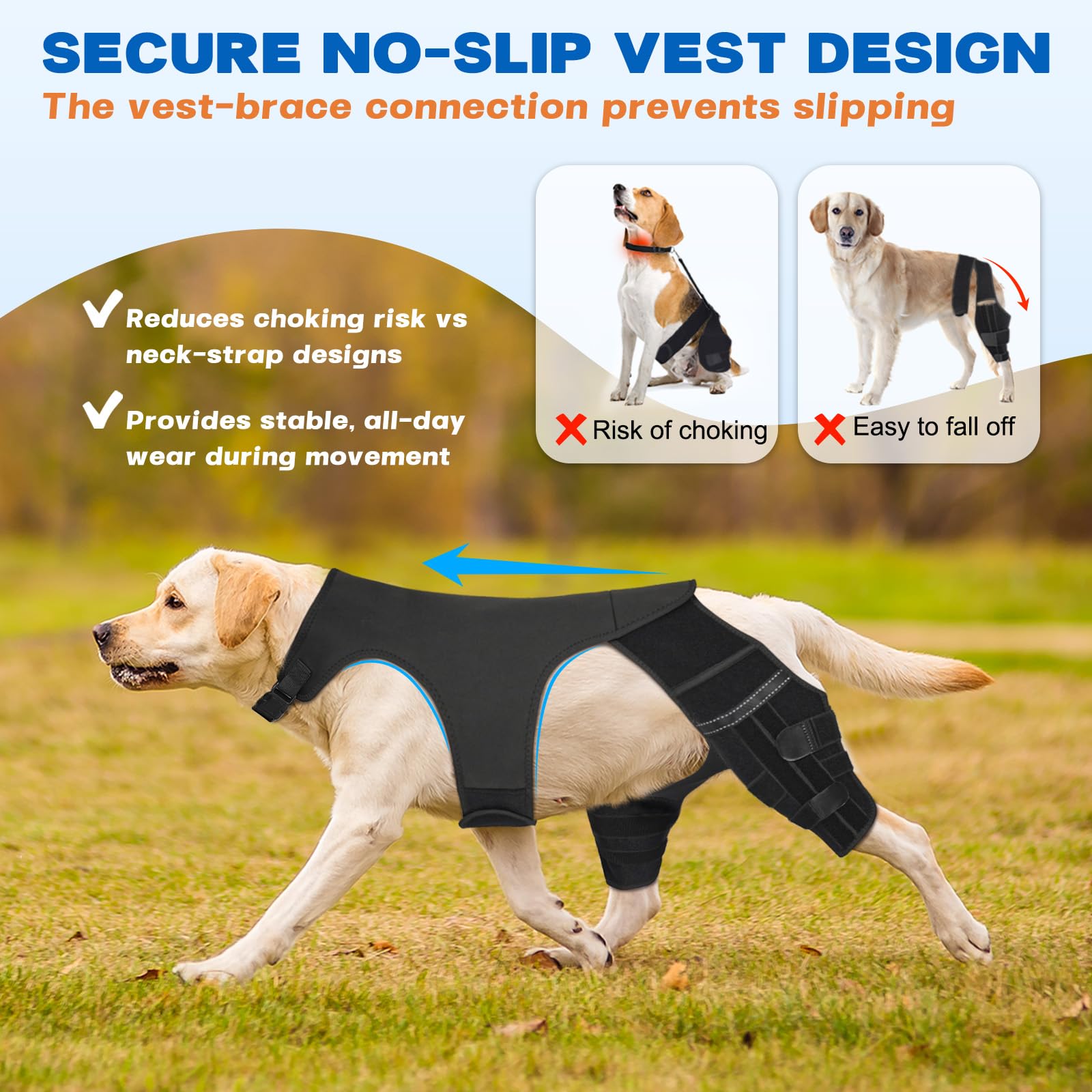 Pawfun diseño-vest-perro-cómodo: sujeción estable sin irritación en la piel.