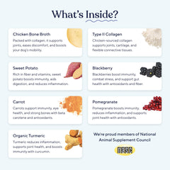 Pawfy Caldo de Huesos para Perros: sabor atractivo para motivar a comer.