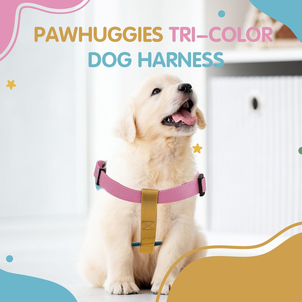 PawHuggies arnés para perro mediano ideal para paseos seguros y felices.