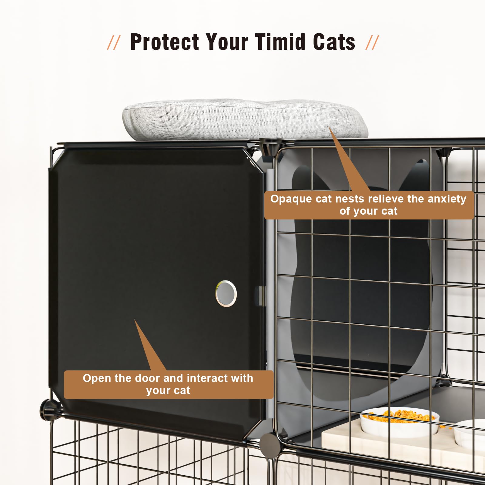 PAWING acceso-frontal-interaccion permite vigilar y jugar con facilidad.
