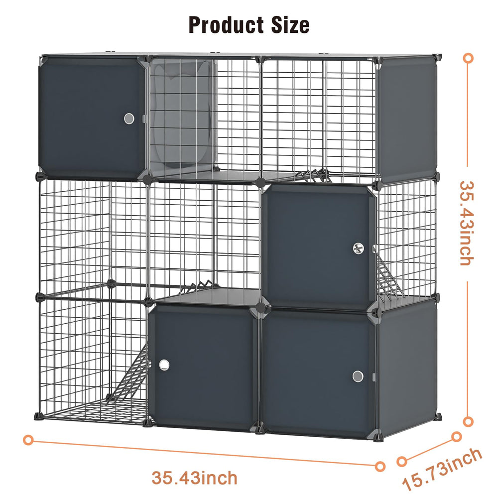 PAWING caja-arena-desmontable facilita limpieza rápida y conveniente.
