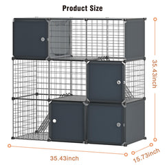 PAWING caja-arena-desmontable facilita limpieza rápida y conveniente.
