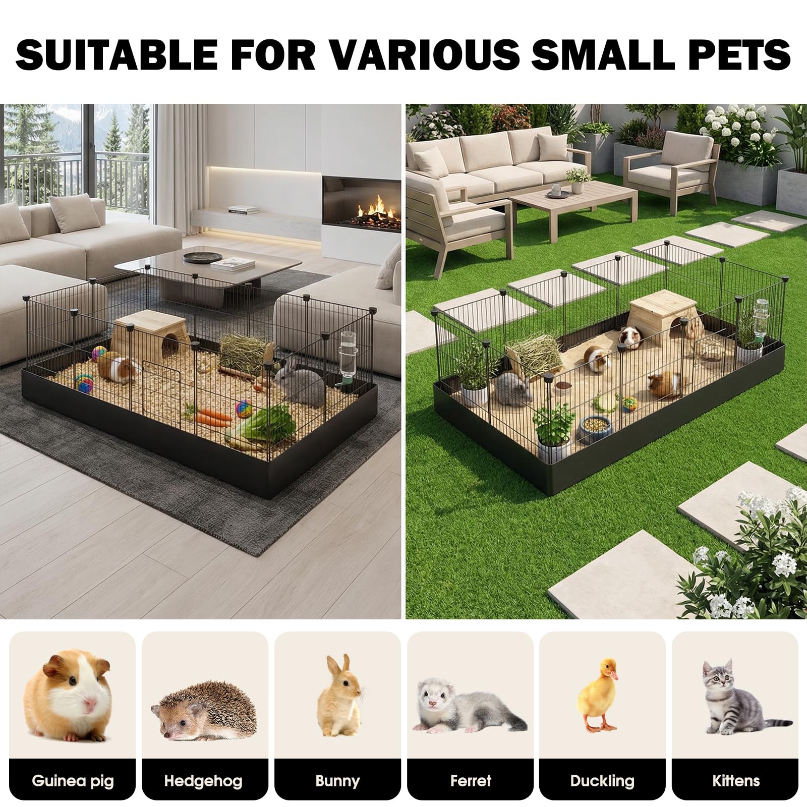 PAWING ideal para conejillos de Indias, hámsters y mascotas pequeñas