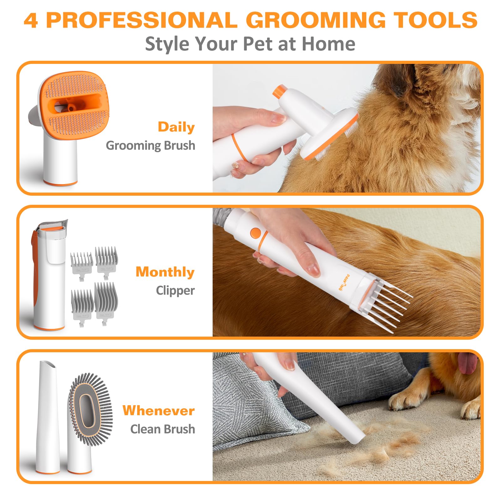 PAWING Kit cubeta 2L con manguera flexible para áreas difíciles
