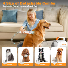 PAWING Kit 4 peines acoplables para recorte y estilo adaptado