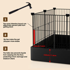 PAWING puerta integrada para acceso rápido y seguro