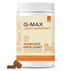 Pawlabs G-Max envase: soporte articular diario para perros.