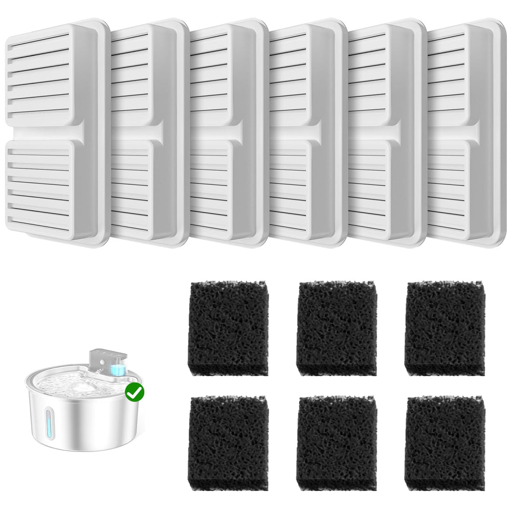 PawPoll filtro de agua para dispensador de gato, purifica el agua para consumo felino