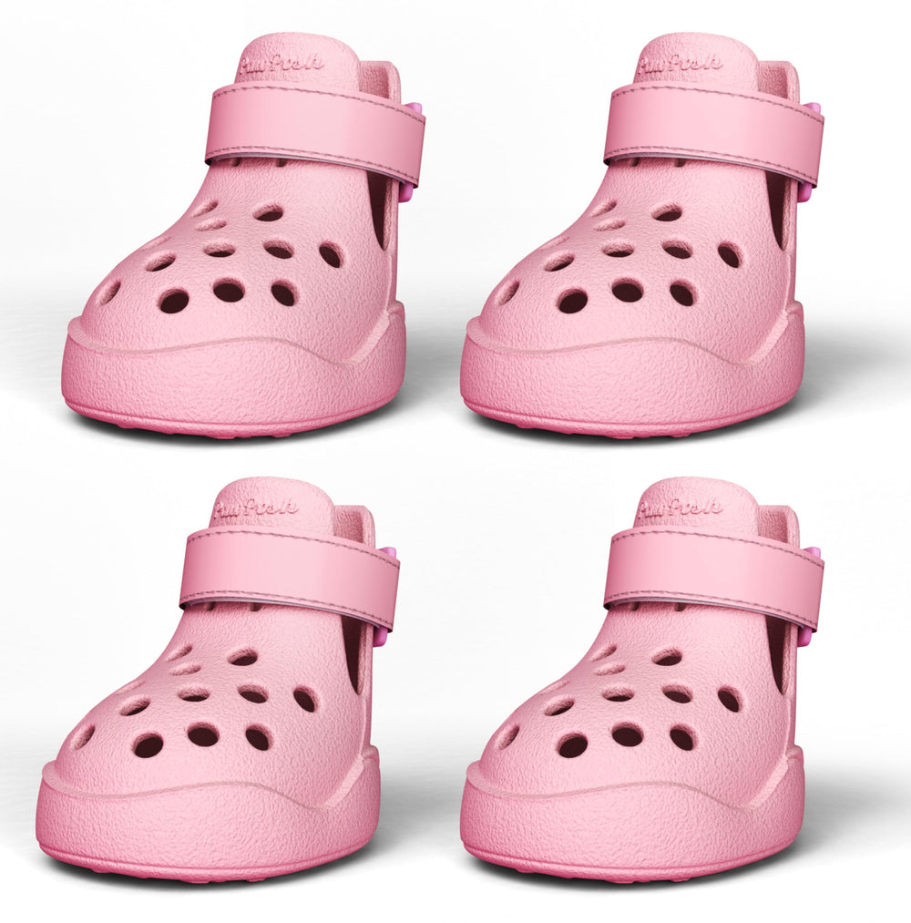 PawPosh zapatos para perro antideslizantes e impermeables para paseos seguros.