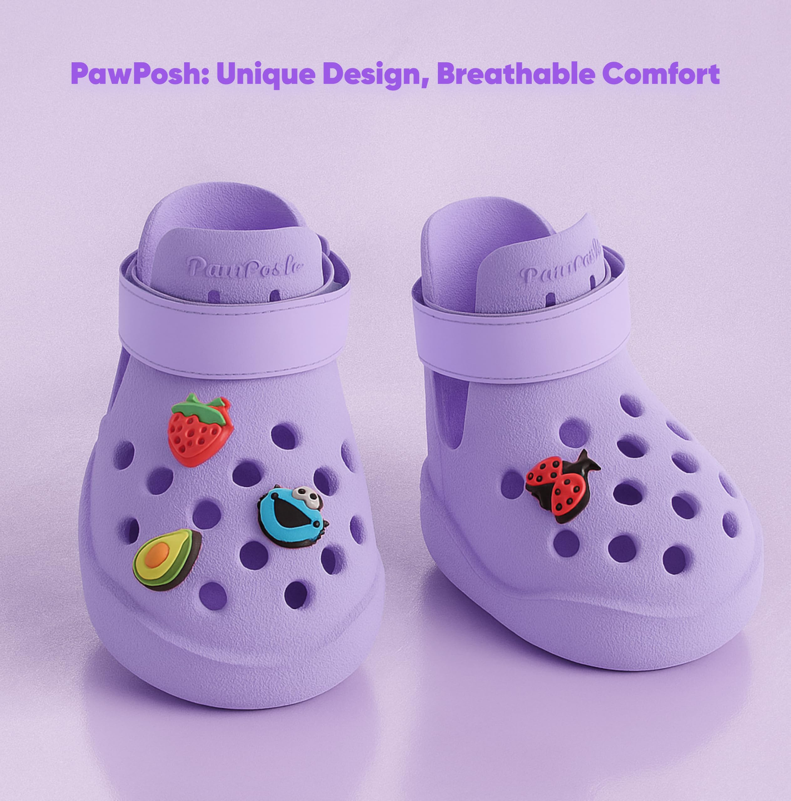 PawPosh zapato impermeable para perros, protege patas durante lluvia