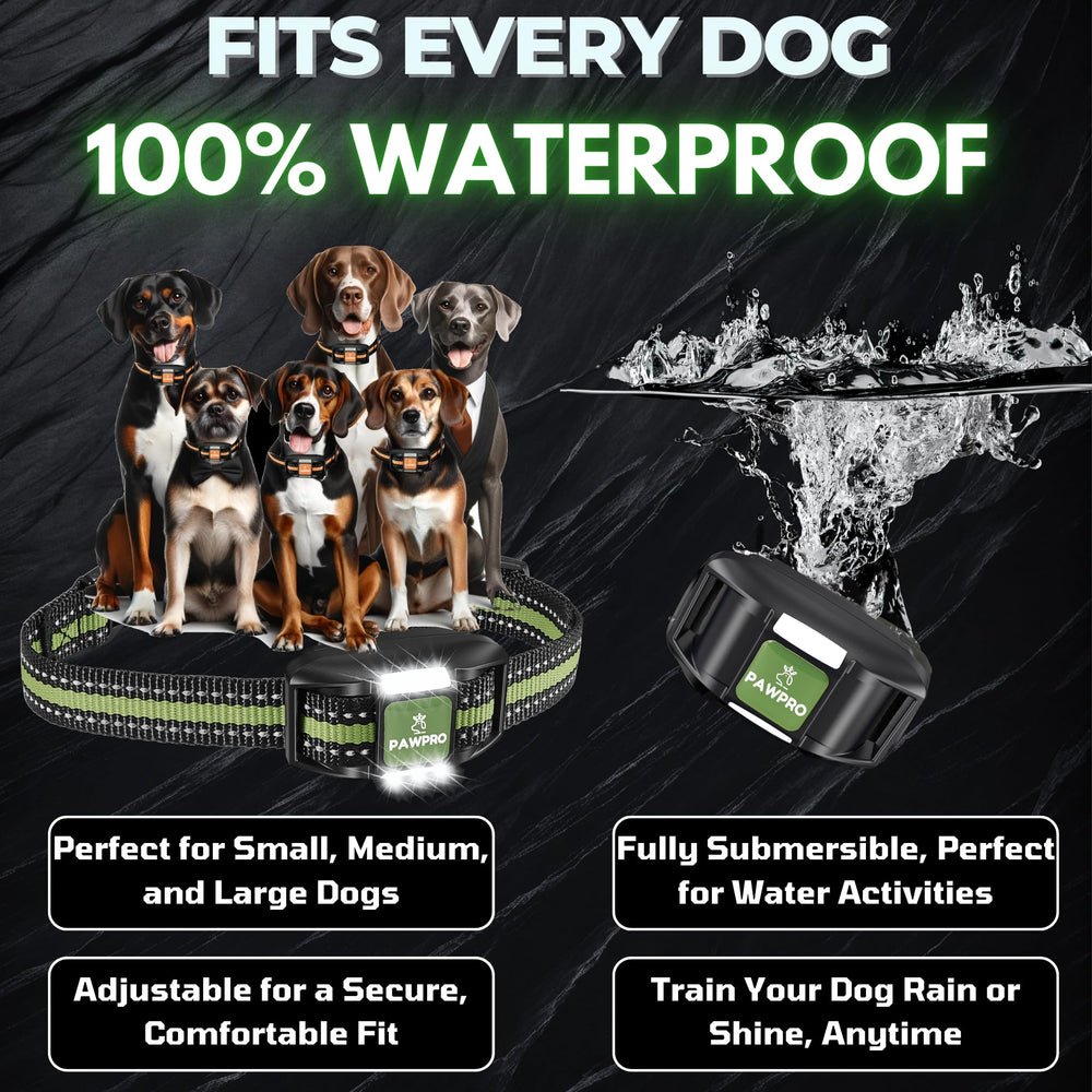 PAWPRO diseño impermeable IPX7 para uso bajo lluvia o barro