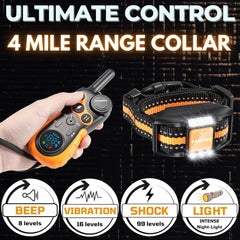 PAWPRO collar con dos canales para entrenar dos perros al mismo tiempo