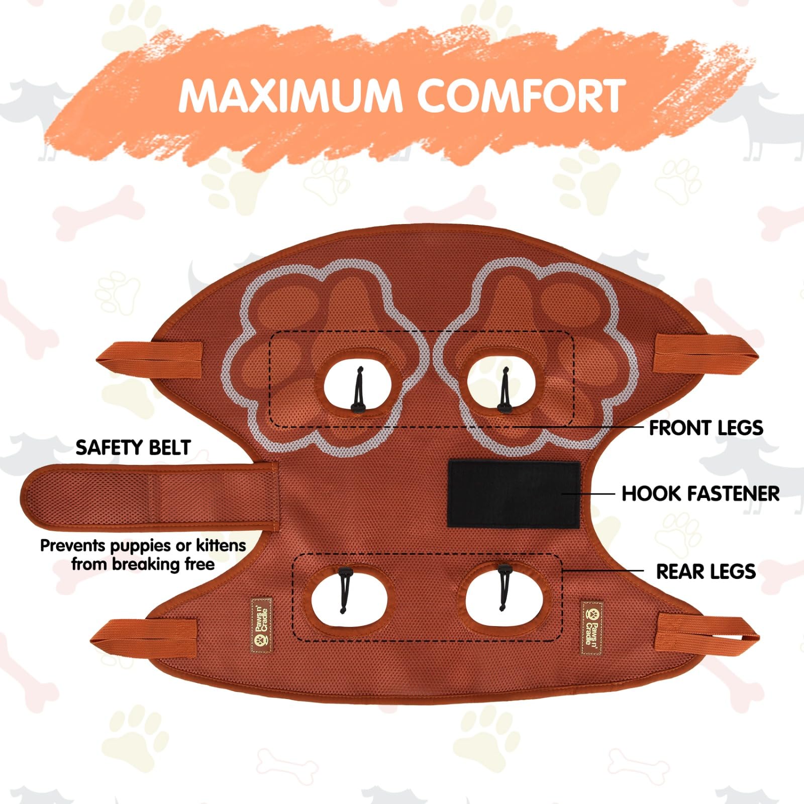 Paws n' Cradle lima de uñas para mascotas: acabado suave
