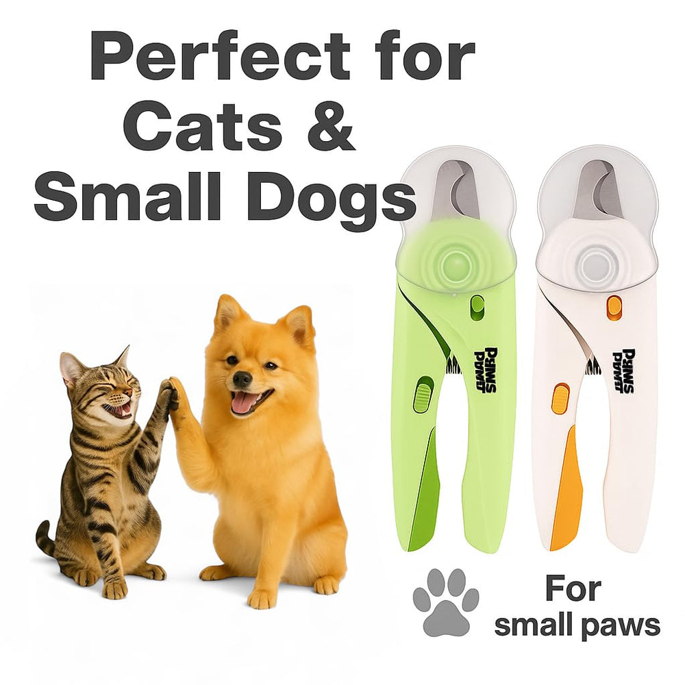 Paws Power filo afilado de acero inoxidable para cortes limpios.