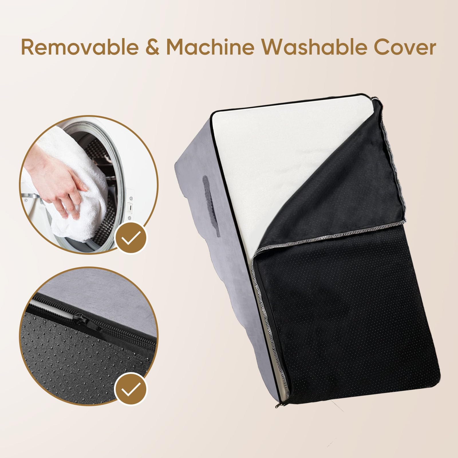 PAWSCRAT Funda lavable para limpieza fácil