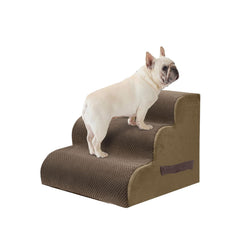 PAWSCART Escaleras para Perro; altura 15,7 pulgadas para subir a la cama con facilidad