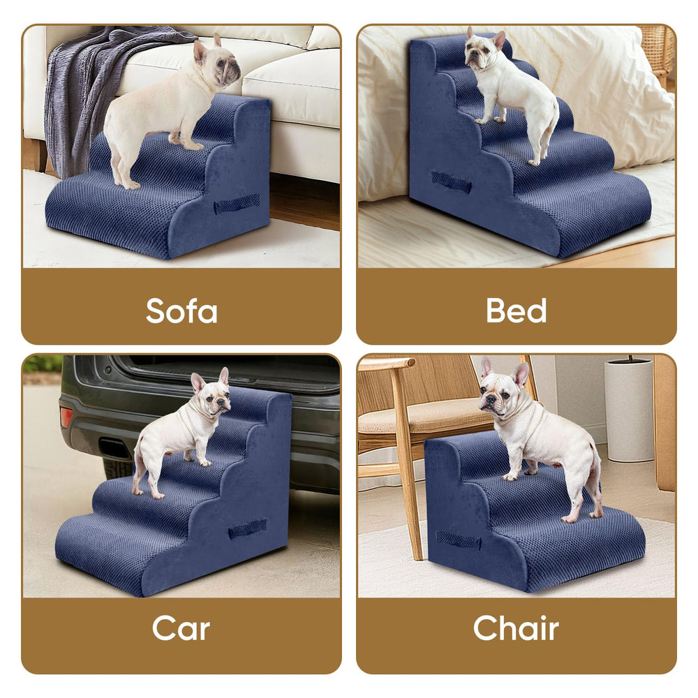 PAWSCART escalera duradera y segura para mascotas activas.