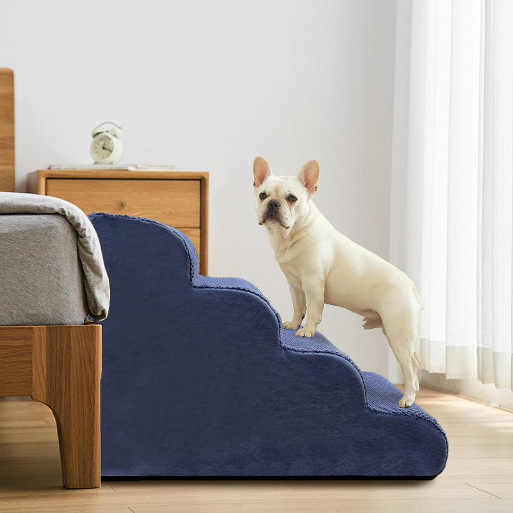 PAWSCART uso diario, escalera para cama y sofá, fácil de integrar.