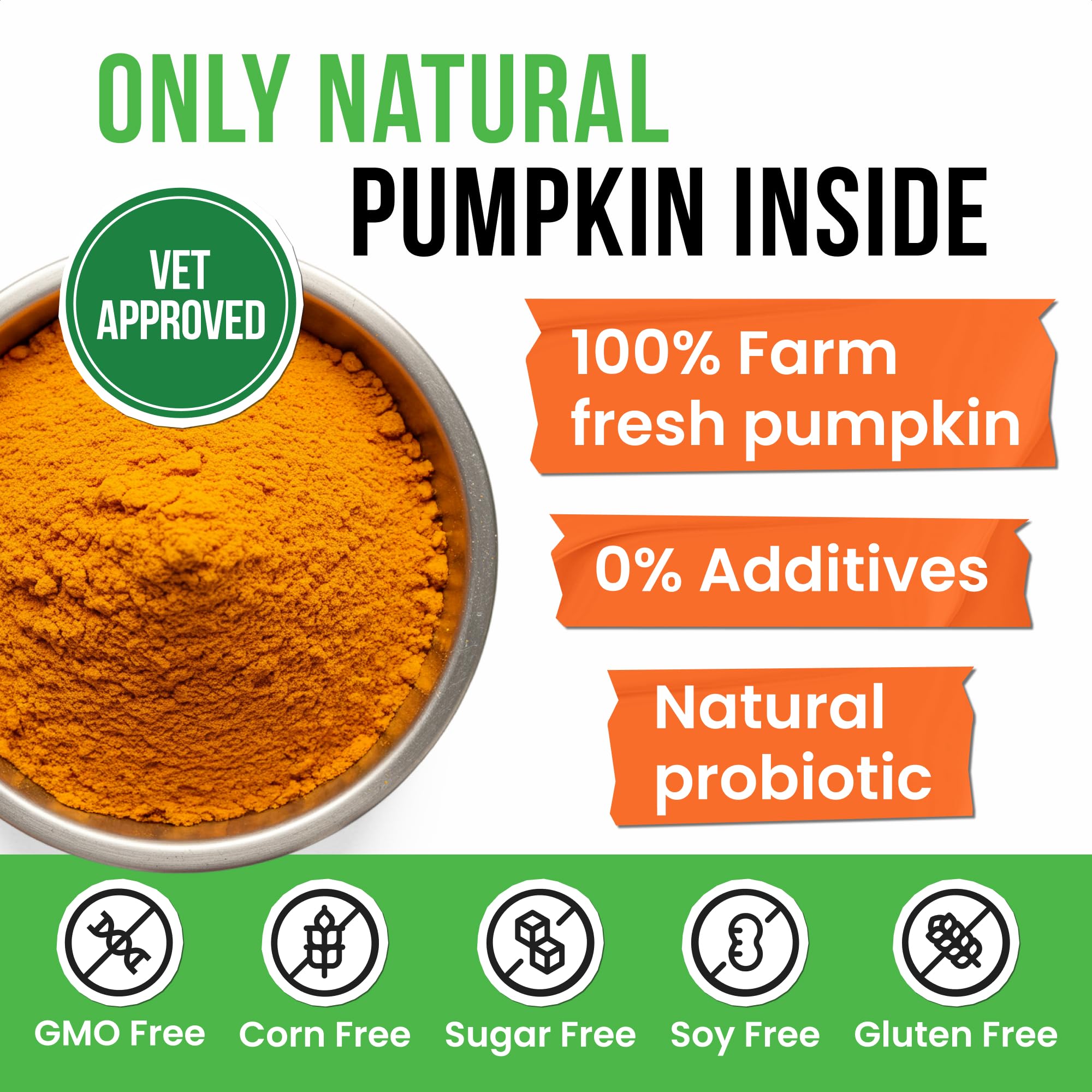 Pawsential Calabaza Fibra Alta, fibra natural para soporte digestivo.