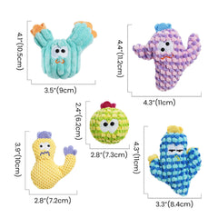 Juguete cactus de Pawsible con tamaño 4-6 pulgadas para gatitos y gatos.