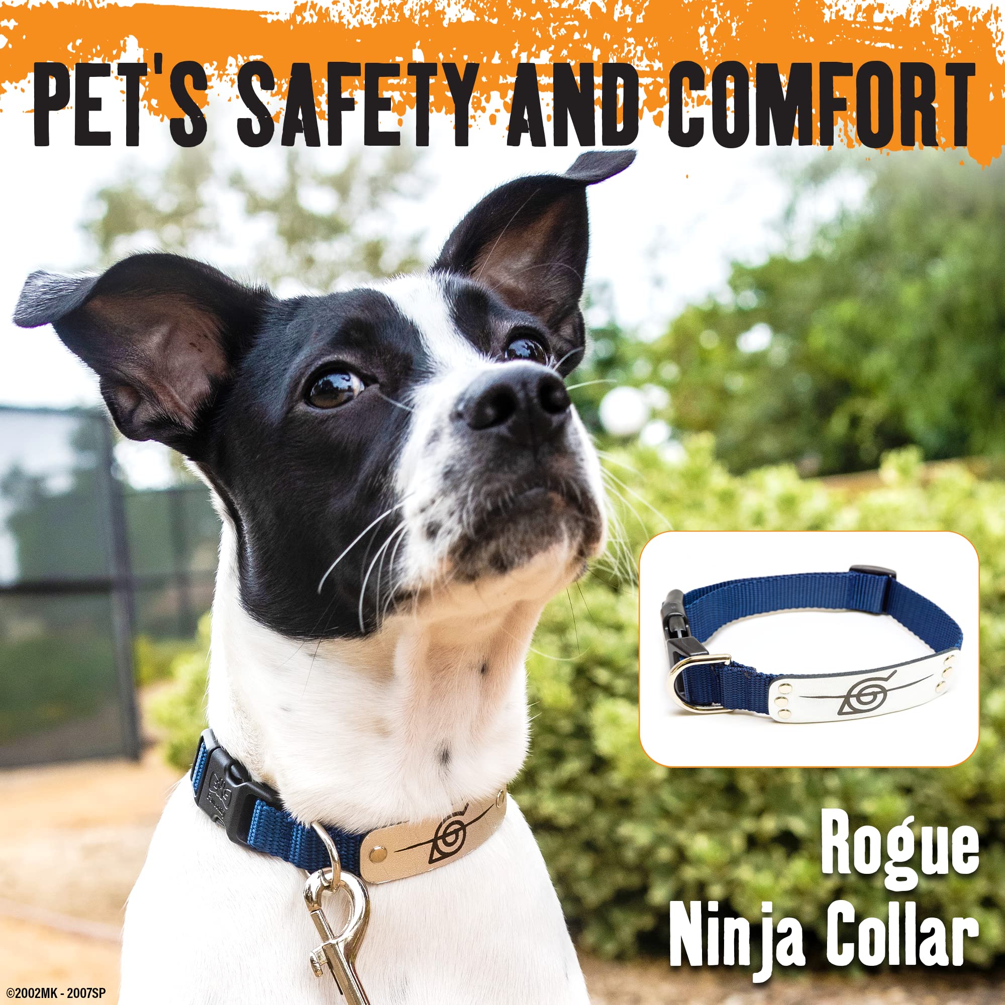 Pawsonify Naruto Collar con diseño ninja elegante para cosplay diario.