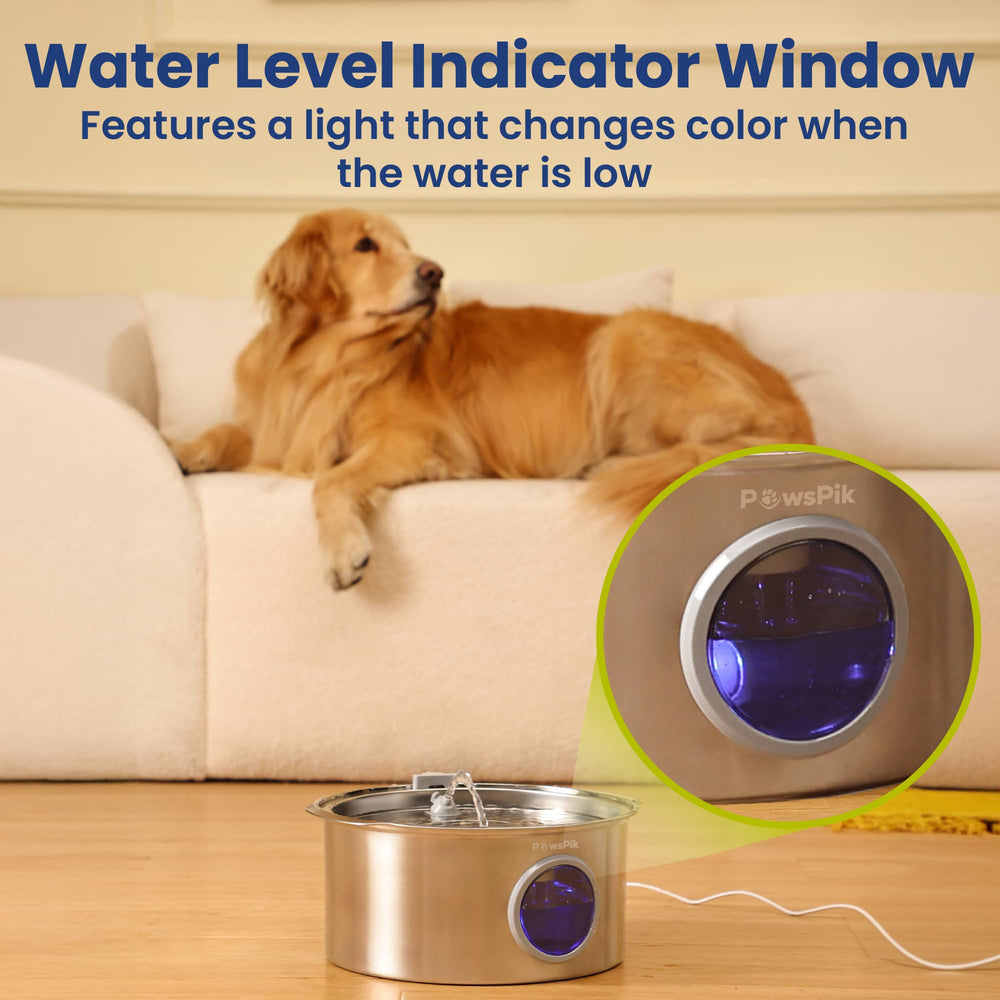 PAWSPIK filtración de 5 capas, agua más limpia para beber.