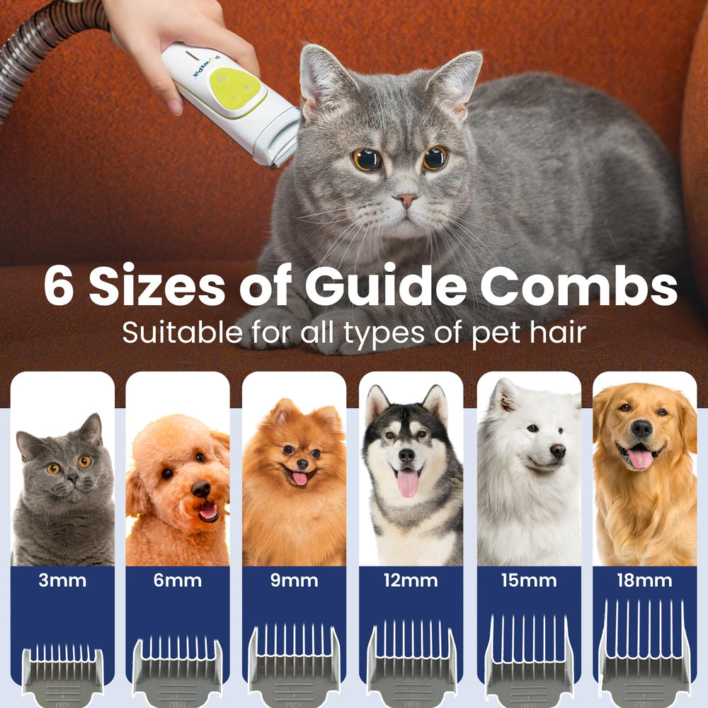 PAWSPIK GroomingPro Rx peine curry para desenredar con delicadeza.