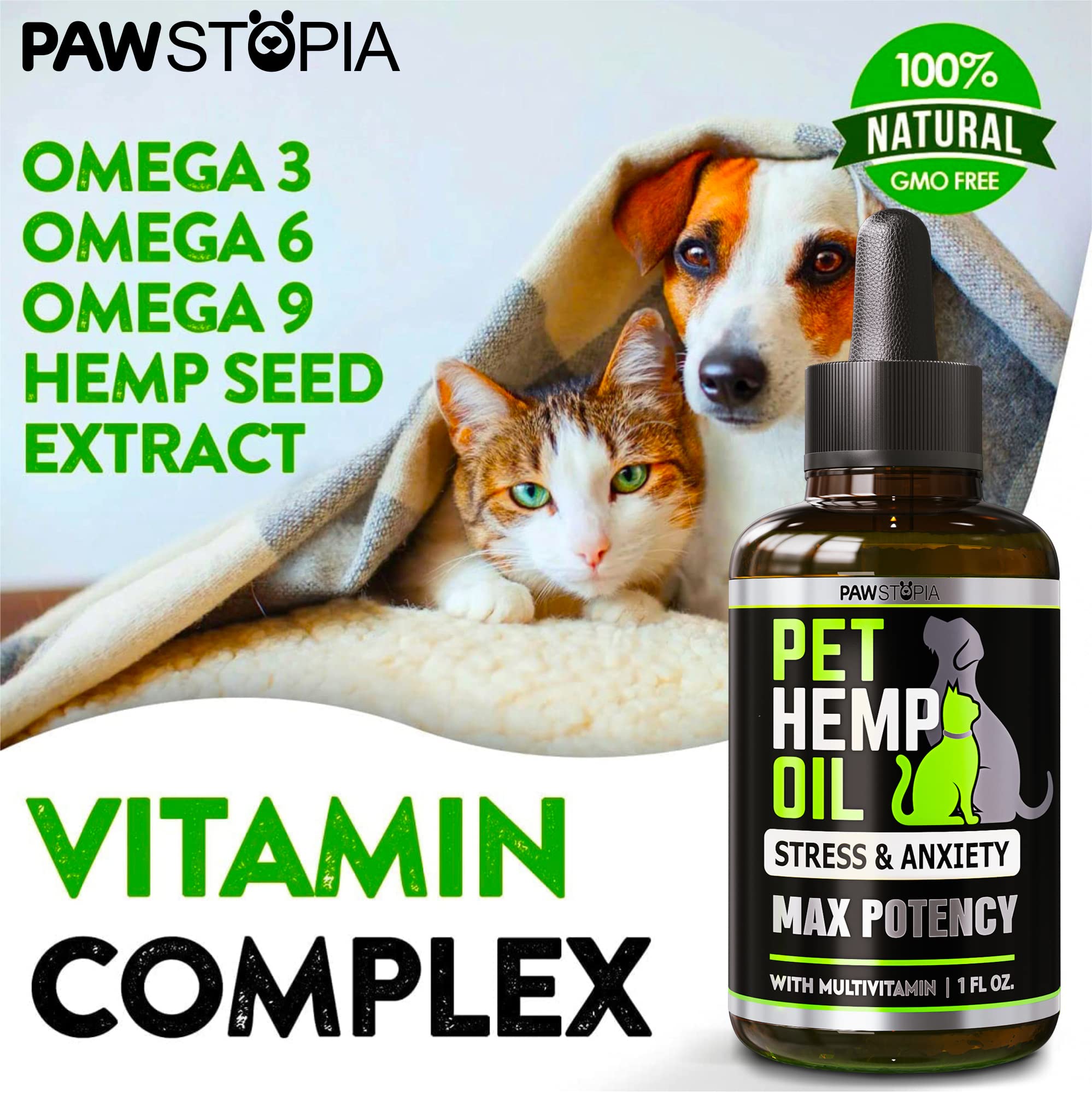 Pawstopia: pack de dos botellas para conveniencia y ahorro.