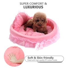 Cama para perro Pawstrip lavable con funda desmontable