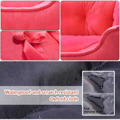 pawstrip Cama Princesa, diseño lazo, toque decorativo para mascota