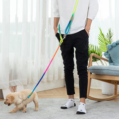 correa pawstrip cruzada para perro, ideal para caminatas sin fatiga de la mano