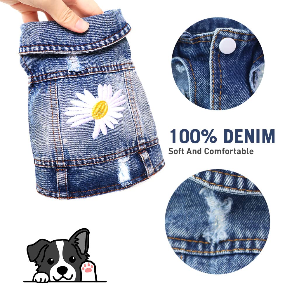 Pawstrip detalle cuello solapa en chaqueta canina