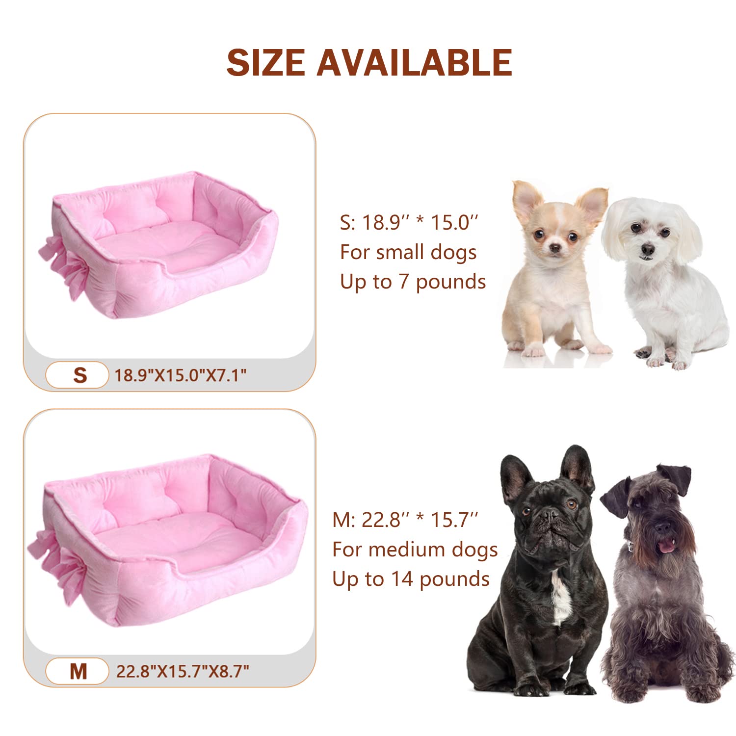 pawstrip Detalle del lazo rosa: añade estilo y encanto a la cama.