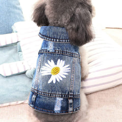 Pawstrip material algodón vaquero suave y duradero para perro