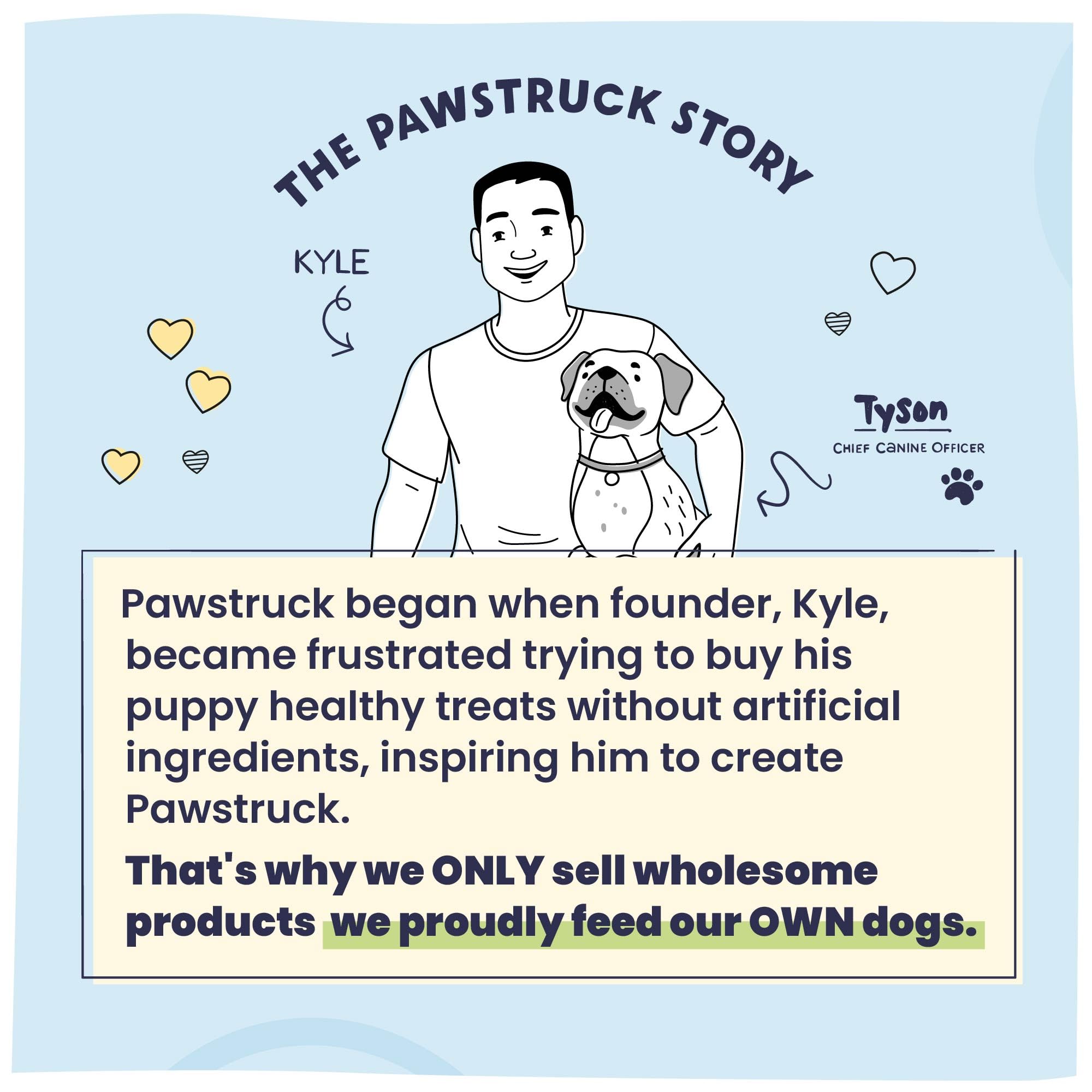 Pawstruck Empaque variado, diseño nuevo manteniendo la calidad.