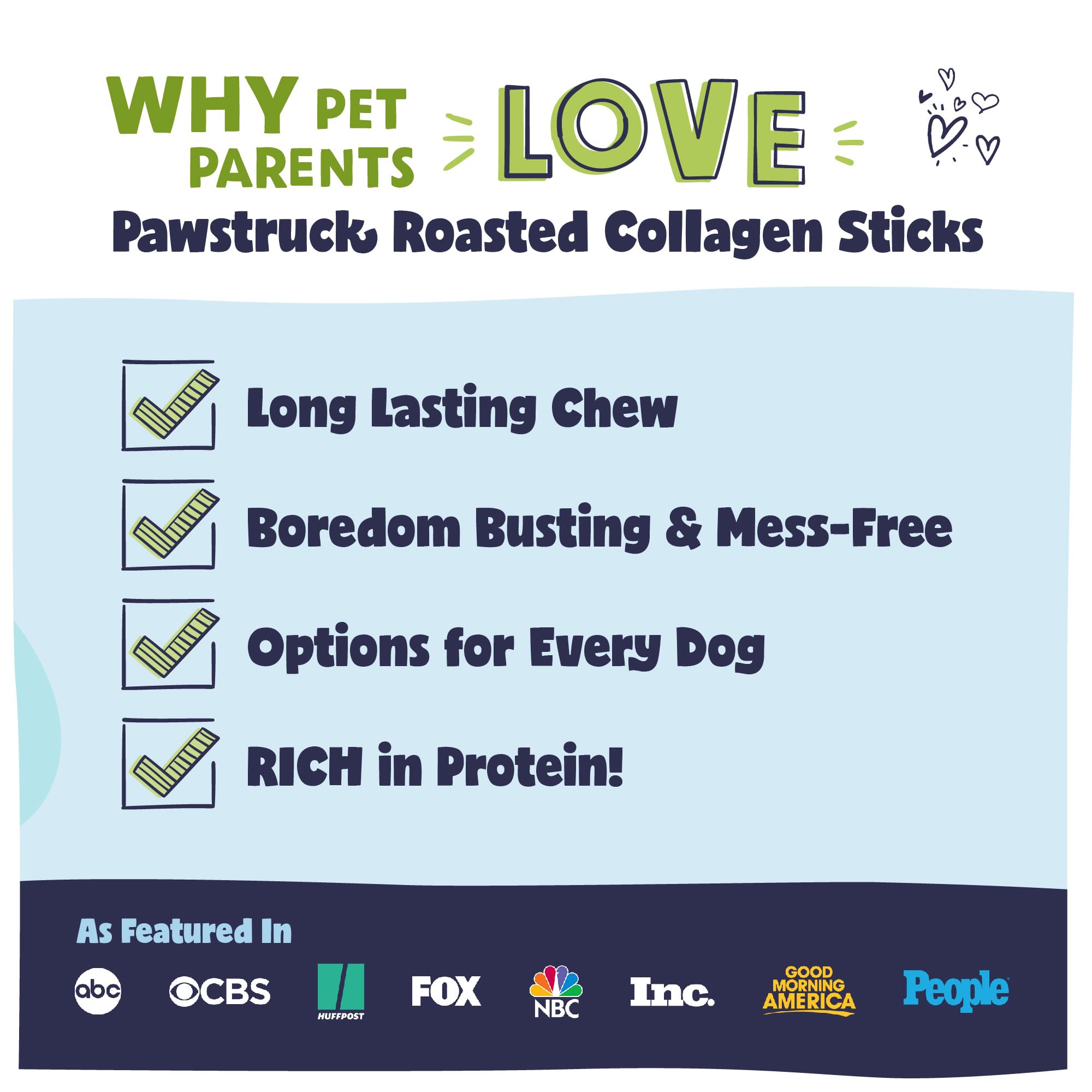 Pawstruck masticables para apoyo dental durante la masticación