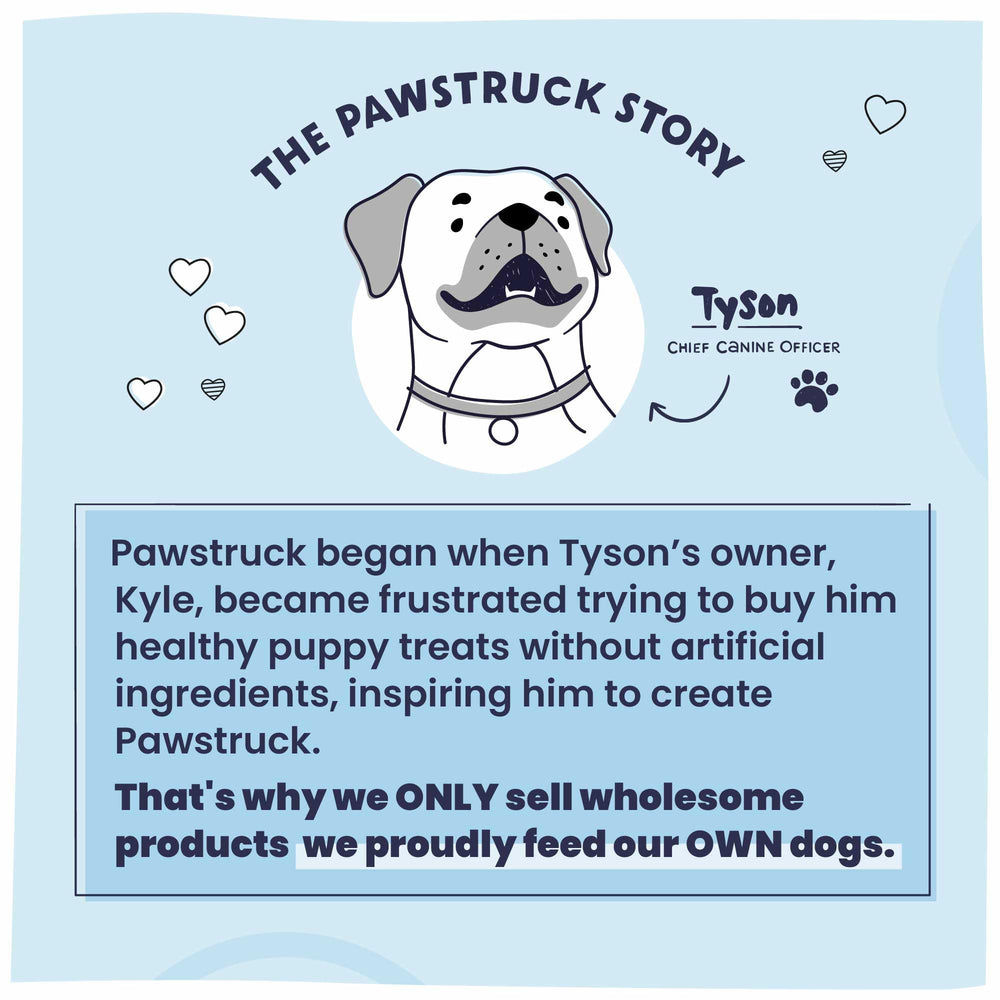 Pawstruck 10 piezas, duración prolongada para juego responsable
