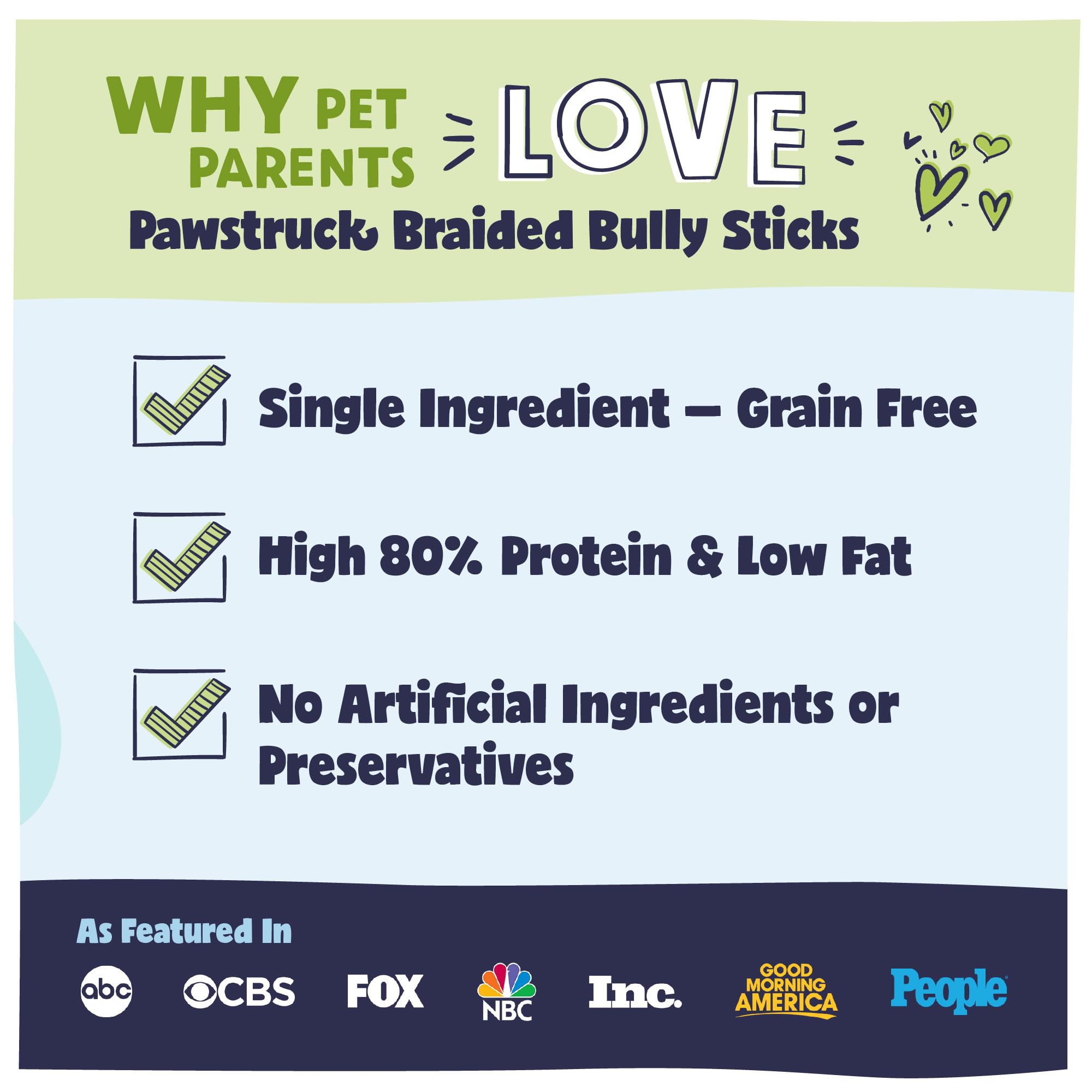Pawstruck palitos bully trenzados de 9 pulgadas, durabilidad para masticar sin desorden