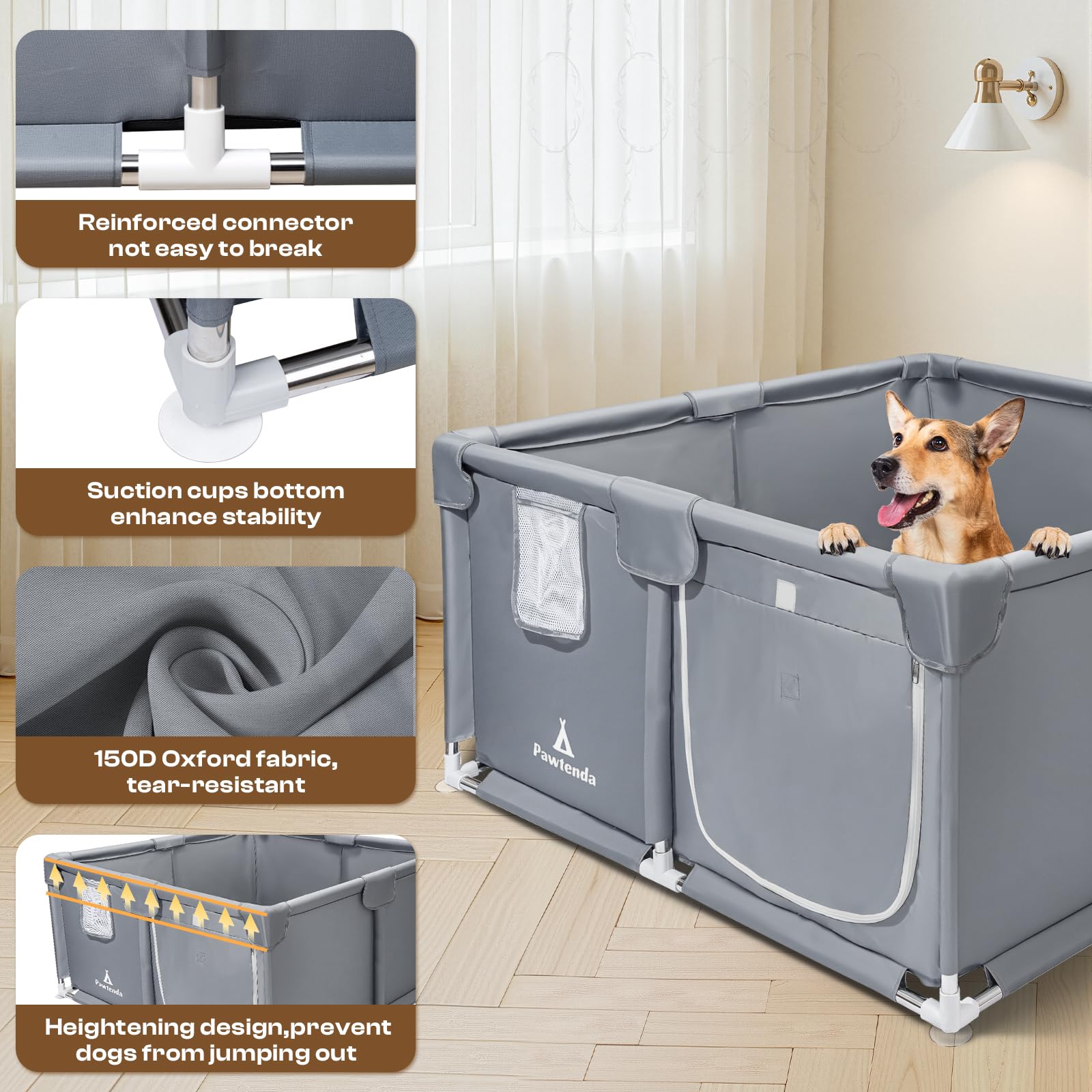 Kit de cuidado para cachorros incluido en Pawtenda.