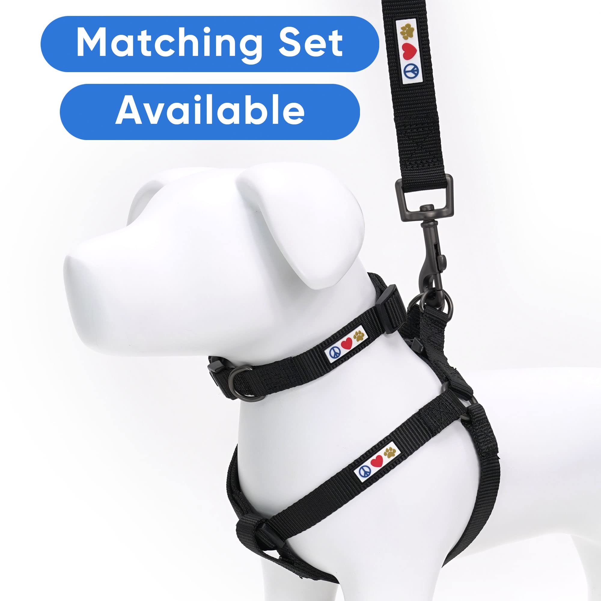 Arnés de Paso Solid Pawtitas ideal para perros talla mediana
