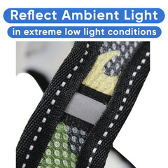 Pawtitas arnés reflectivo de alta visibilidad, ideal para paseos nocturnos.