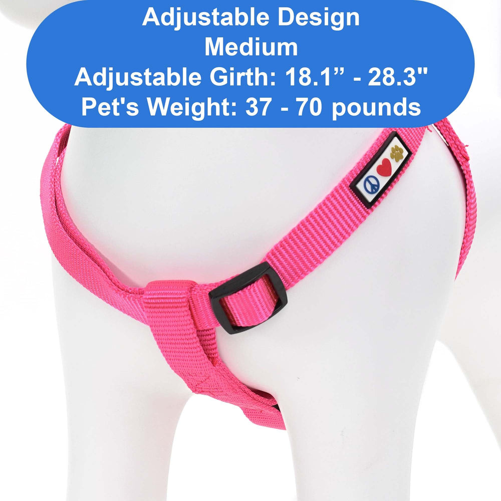 Arnés Pawtitas disponible en varios colores para estilo y seguridad.