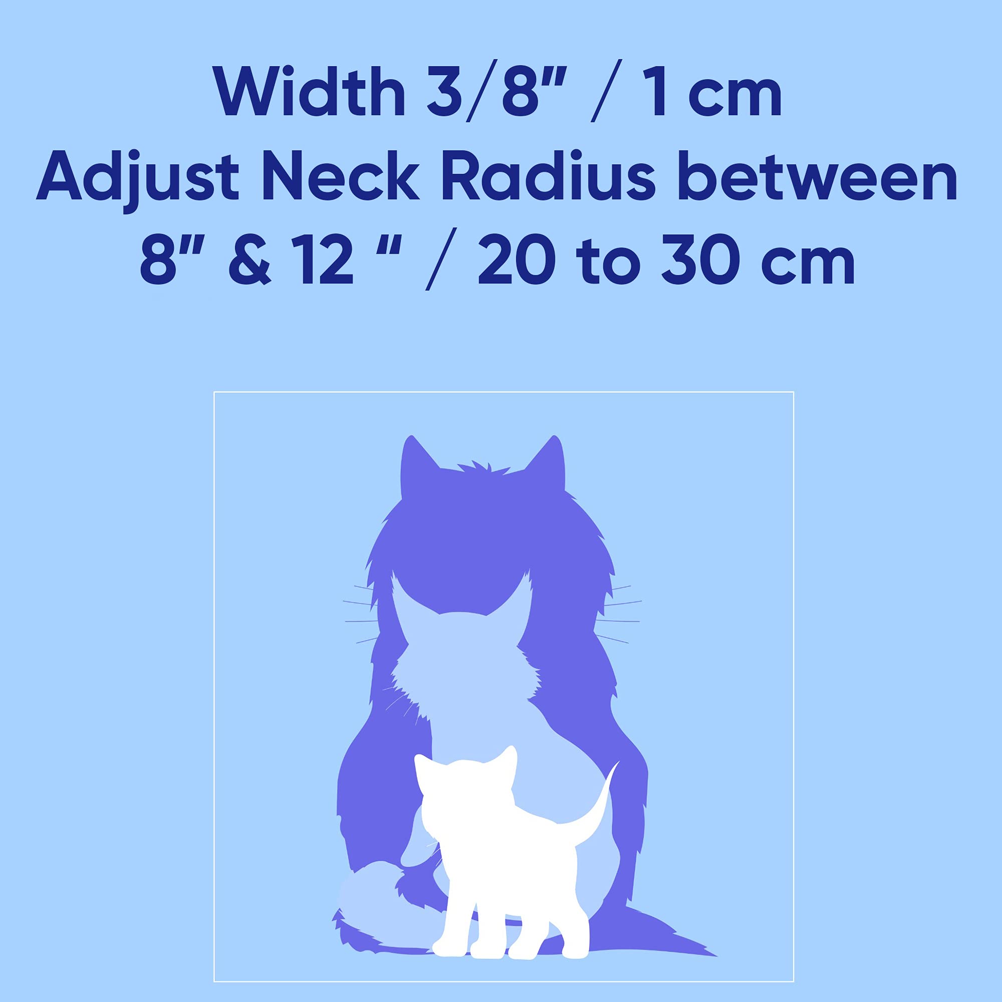 Collar Pawtitas para uso diario con ajuste cómodo.