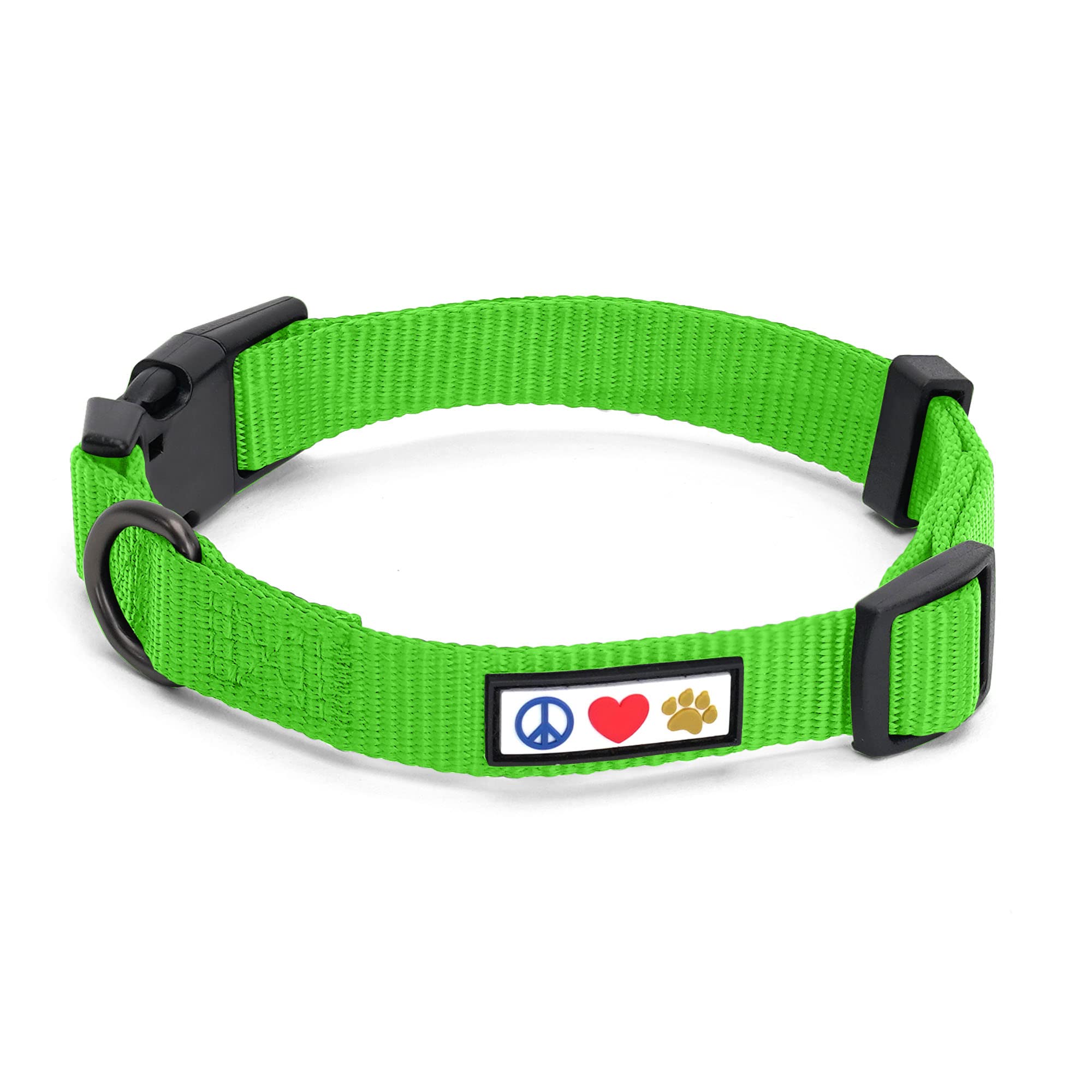 Pawtitas collar grande con ajuste seguro para paseos diarios