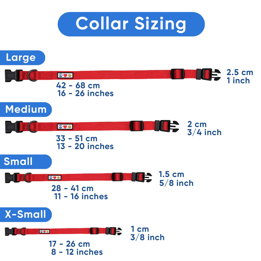 Pawtitas collar para todas las etapas de la vida del perro
