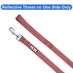 Pawtitas correa nylon resistente 6 ft para entrenamiento y paseo.
